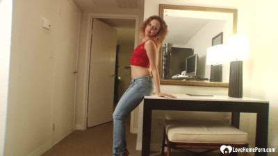 Homemade dirt with exciting girlie from Love Home Porn