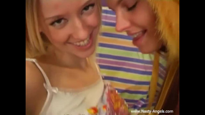 Suzie Carina and Eva Kay's oral sex by Nasty Angels