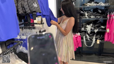 Cover-girl horny69rabbits's risky public video