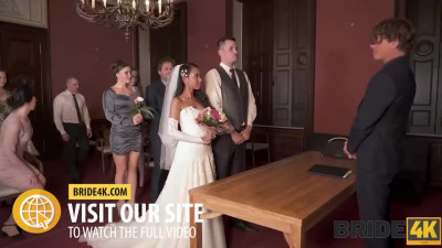 Hot milady at bride sex