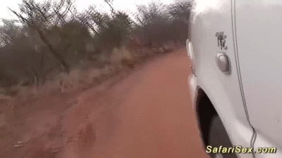 African smut with beauteous Megan Pryce from Safari Sex