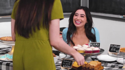 Adorable Serene and Chloe's lingerie clip