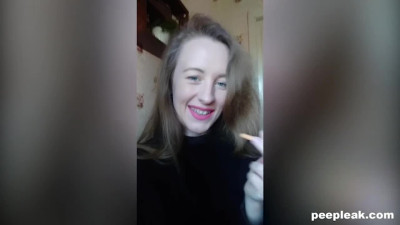 Webcam trailer with marvelous lass from Peep Leak