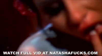 Magnificent Natasha Nice at girl on girl trailer