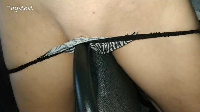 Toystest's clit rubbing orgasm scene by Verified Amateurs