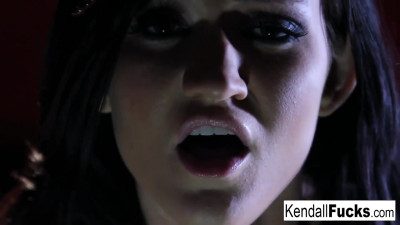 Watch adorable Kendall Karson's smut