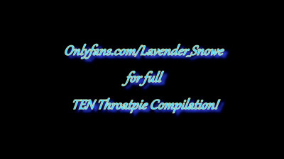 Rosy Lavender's blowjob movie